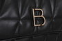 Lucky Bees Bolso de Hombro Negro en Polipiel